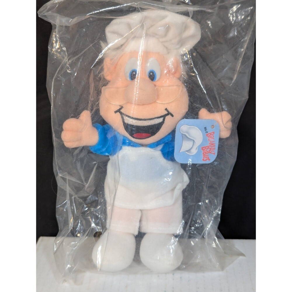 1997 General Mills Breakfast Babies Wendell The Baker Plush 9"